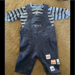 Overall outfit baby 0-3 months